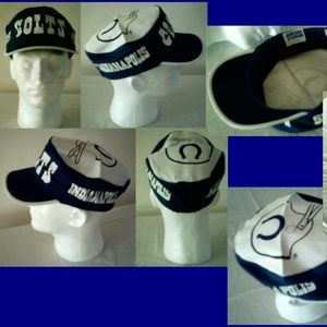 One Dozen Lot...New Indianapolis Colts Cloth Painters type hats licensed.